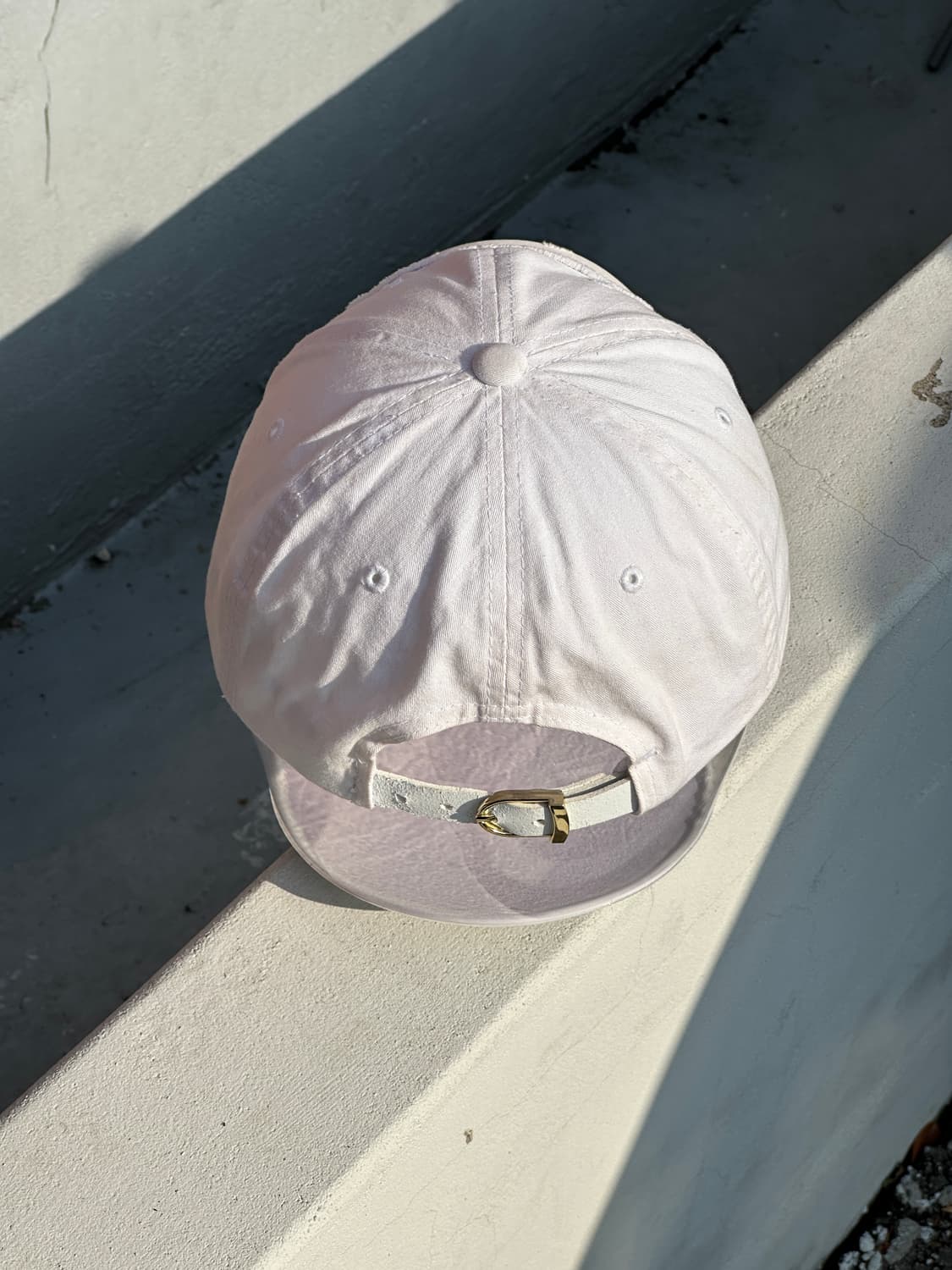 [M-L] 버켄스탁 스포츠 아메리칸 컬쳐 패치 화이트 볼캡 모자 상품이미지4