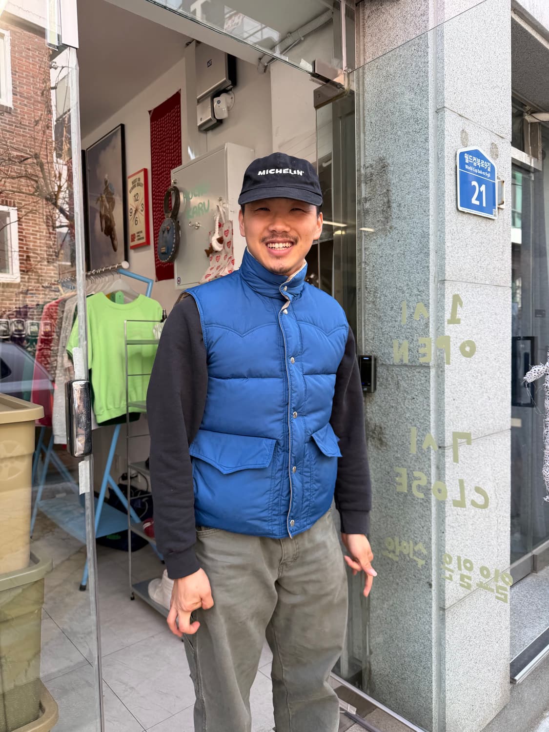 vtg down vest 상품이미지1