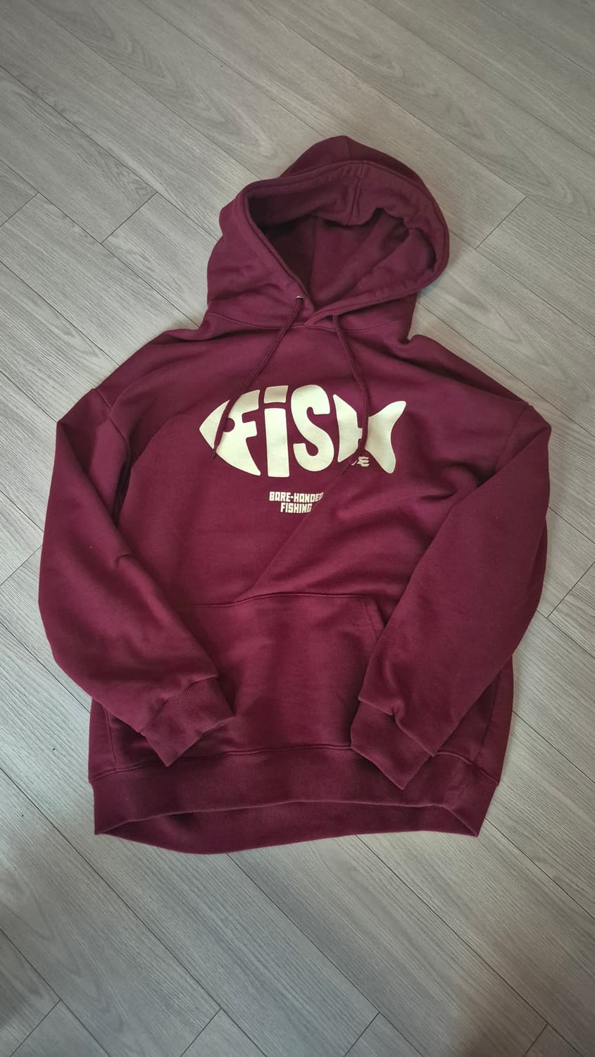 앨빈클로 피쉬 오버핏 후드티 상품이미지1