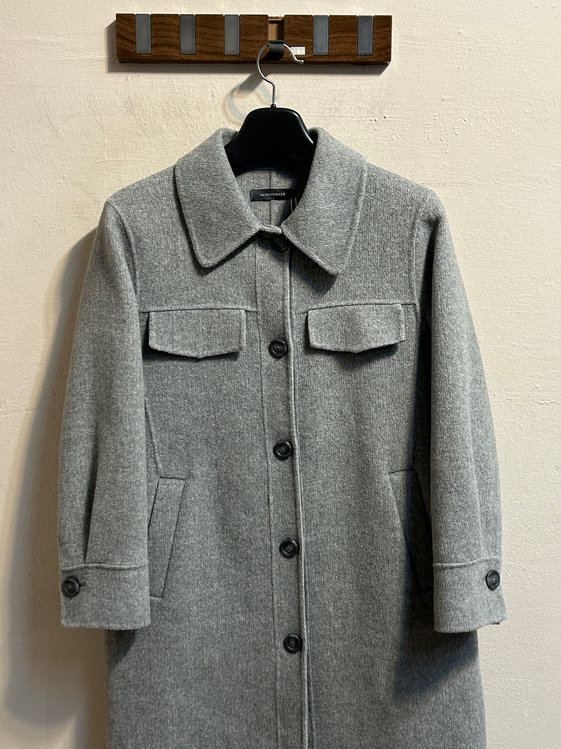 더 핸드메이드 울 블렌드 코트 상품이미지2