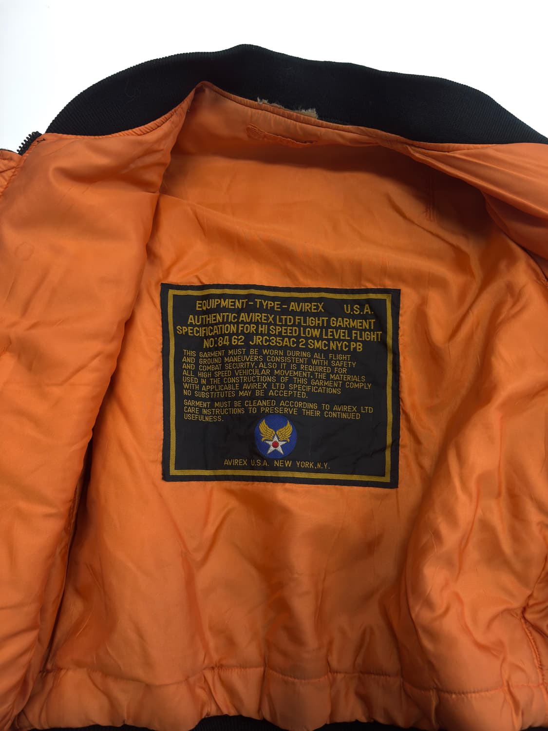 아비렉스 50주년 항공점퍼 ma-1 상품이미지4