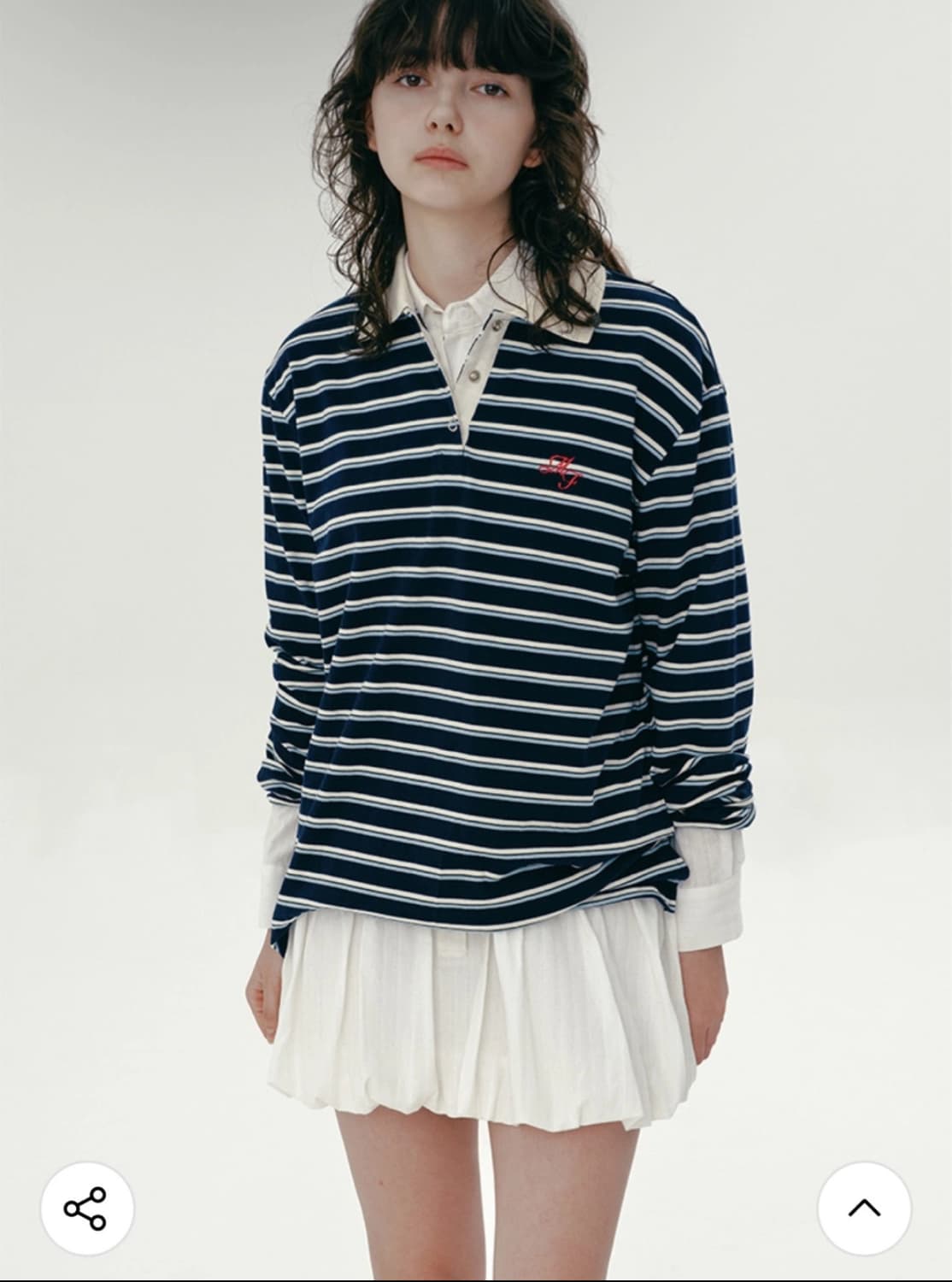 마가린핑거스 STRIPE PK SHIRT 판매합니다(당일발송) 상품이미지5