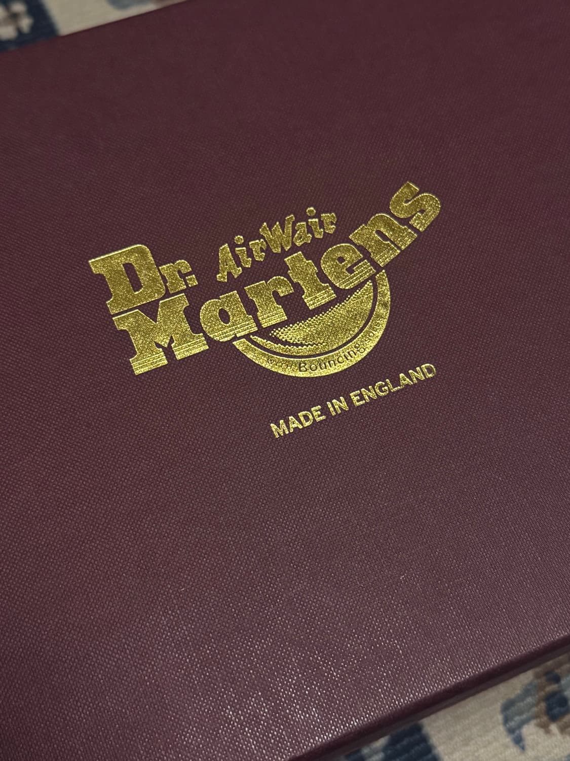 [새제품급/풀박스] 영국생산 1461 닥터마틴 바운싱솔 옥스블러드(체리) 상품이미지6