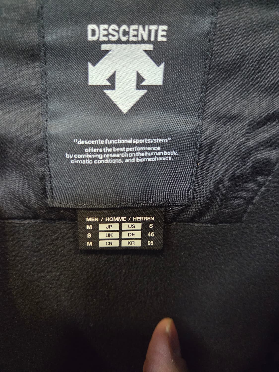 데상트 캐나다 인스파이어드 슈퍼 플리스자켓 95 상품이미지4