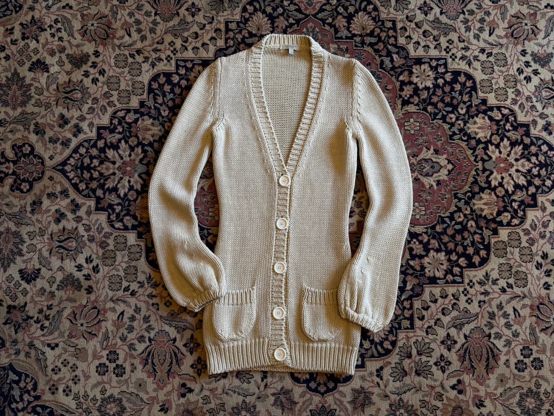 버버리 니트 롱가디건 66~77 상품이미지10