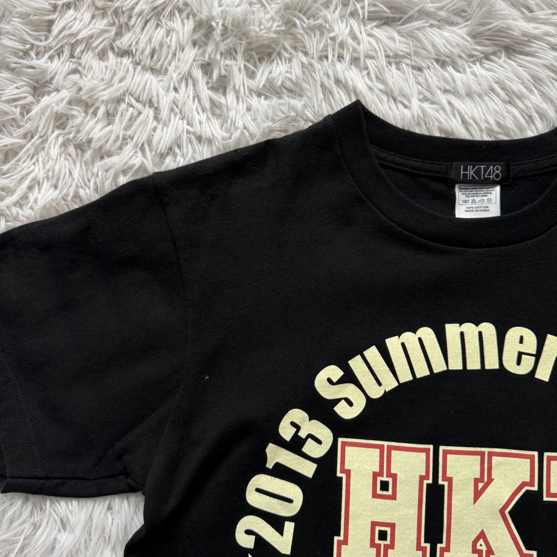 HKT48 일본빈티지 아이돌 반팔 프린팅반팔 일본아이돌 반팔티 M 38 상품이미지1