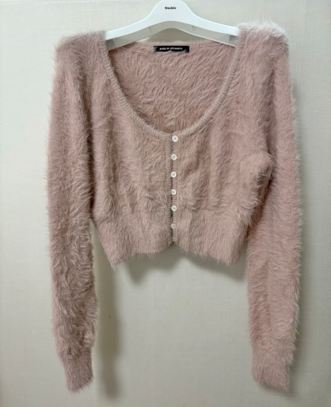 Pain or pleasure 크롭 가디건 상품이미지3