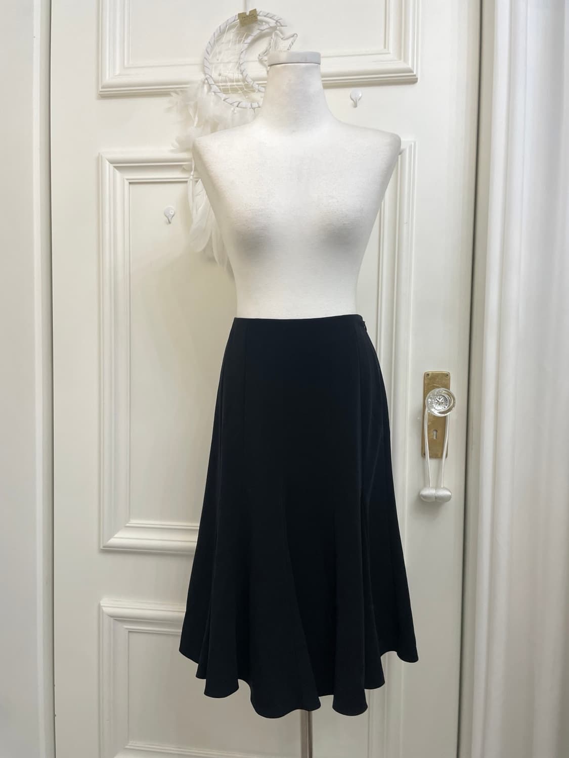 EPOCA beutiful black flare skirt 상품이미지1