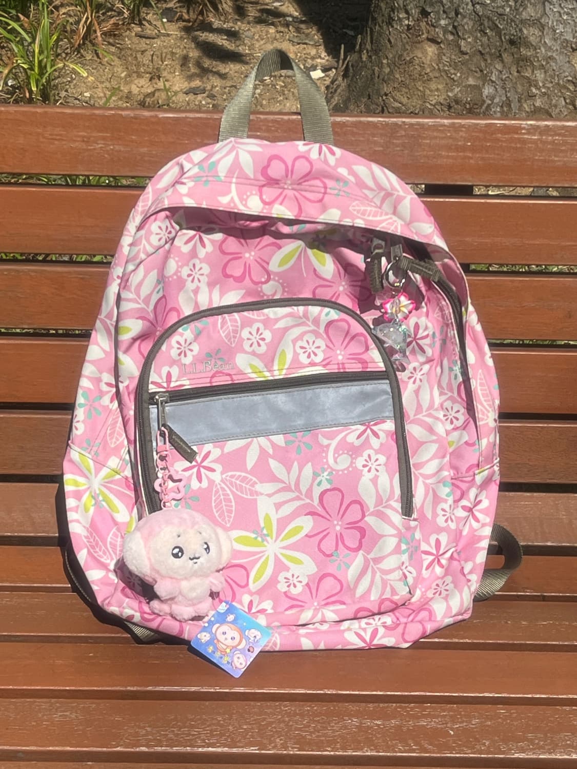 LLBean 핑크 하와이 백팩 🌺 상품이미지1
