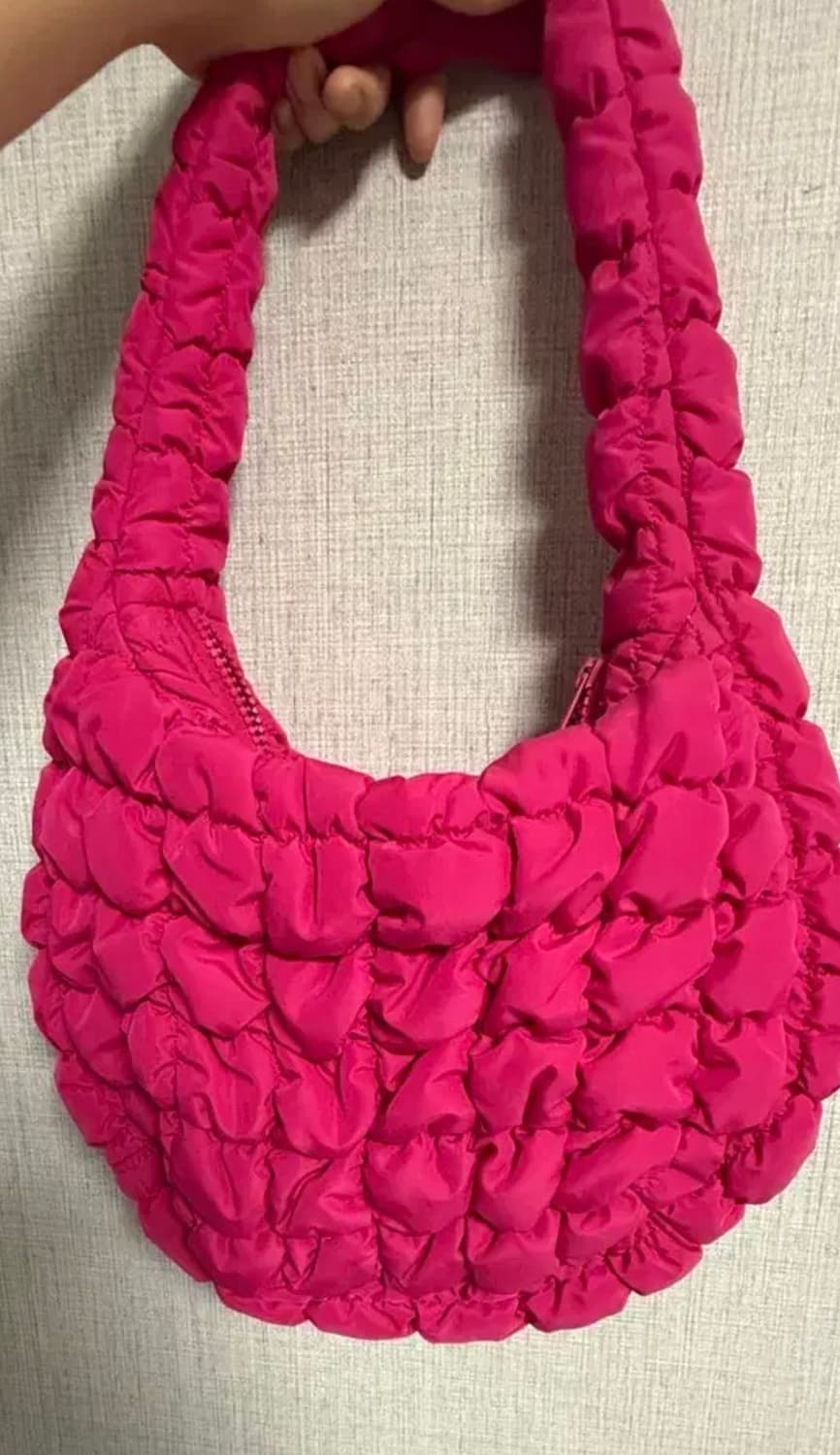 cos 퀼티드 미니백 핑크 상품이미지1