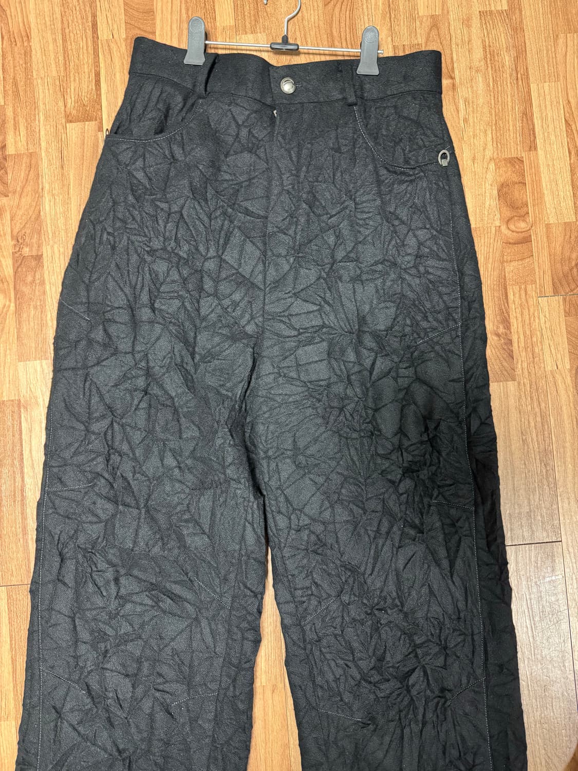 앤더슨벨 BELFORT 울 와이드 팬츠 48 상품이미지2