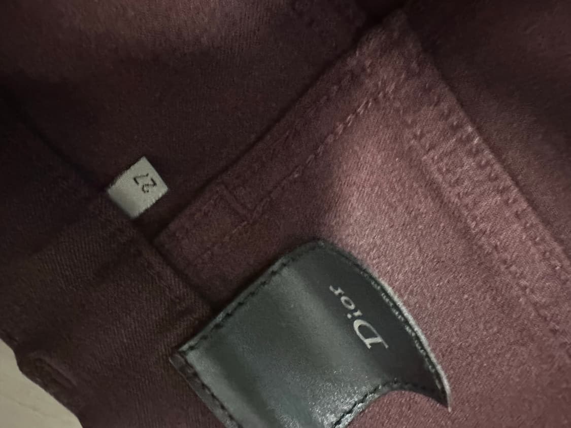 디올옴므 슈퍼슬랜더 버건디 상품이미지4