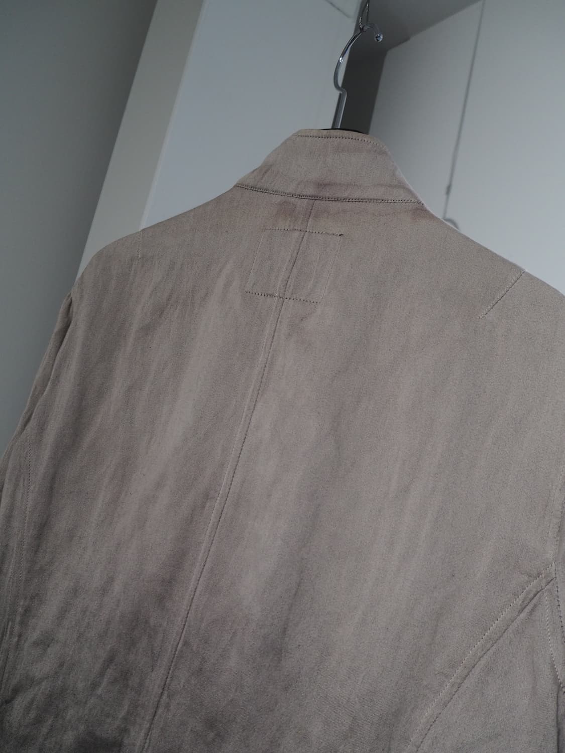 ISAMU KATAYAMA BACKLASH suede trim jacke 상품이미지7