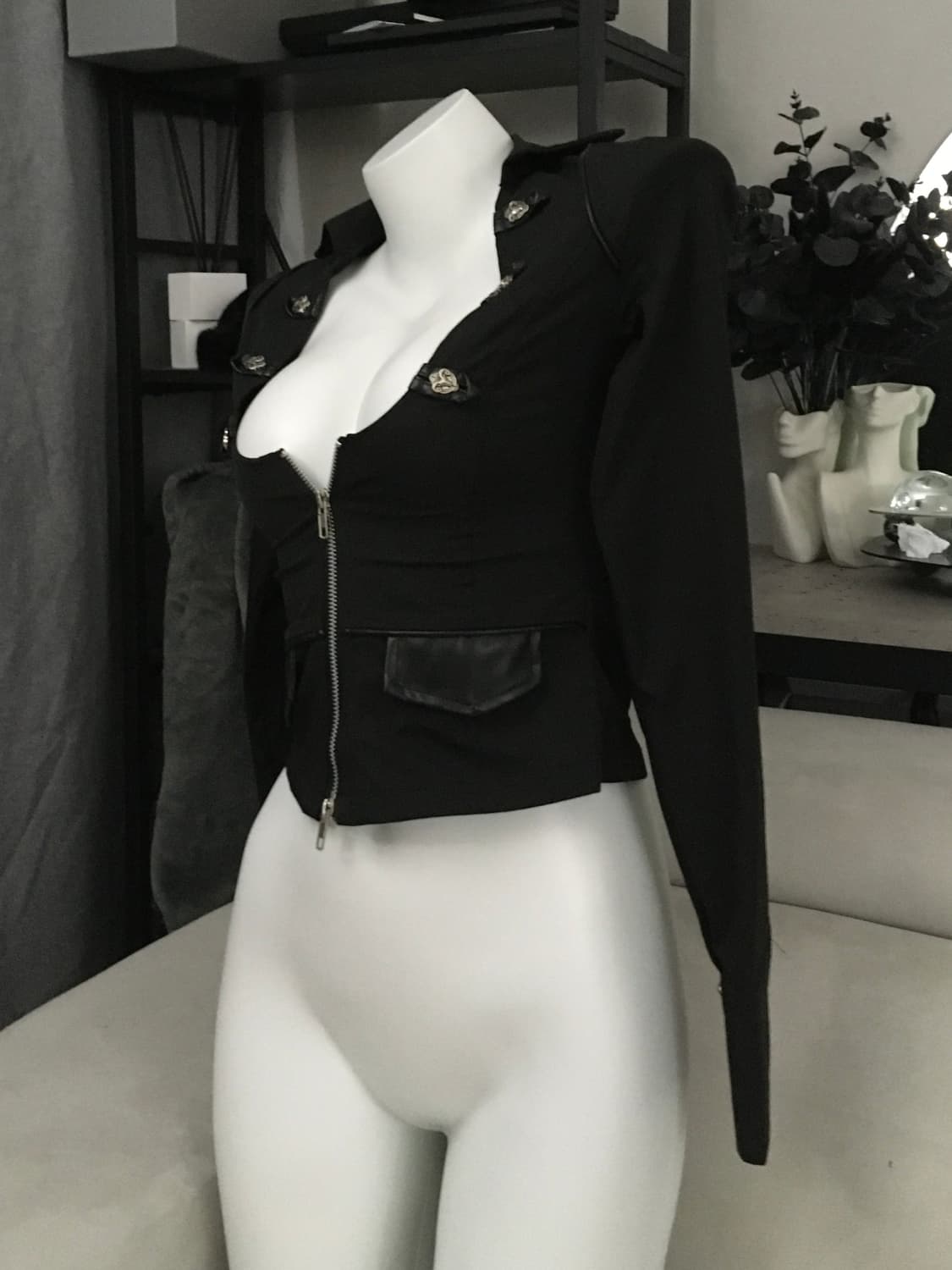 ༒ Gothic cropped long sleeve 상품이미지4