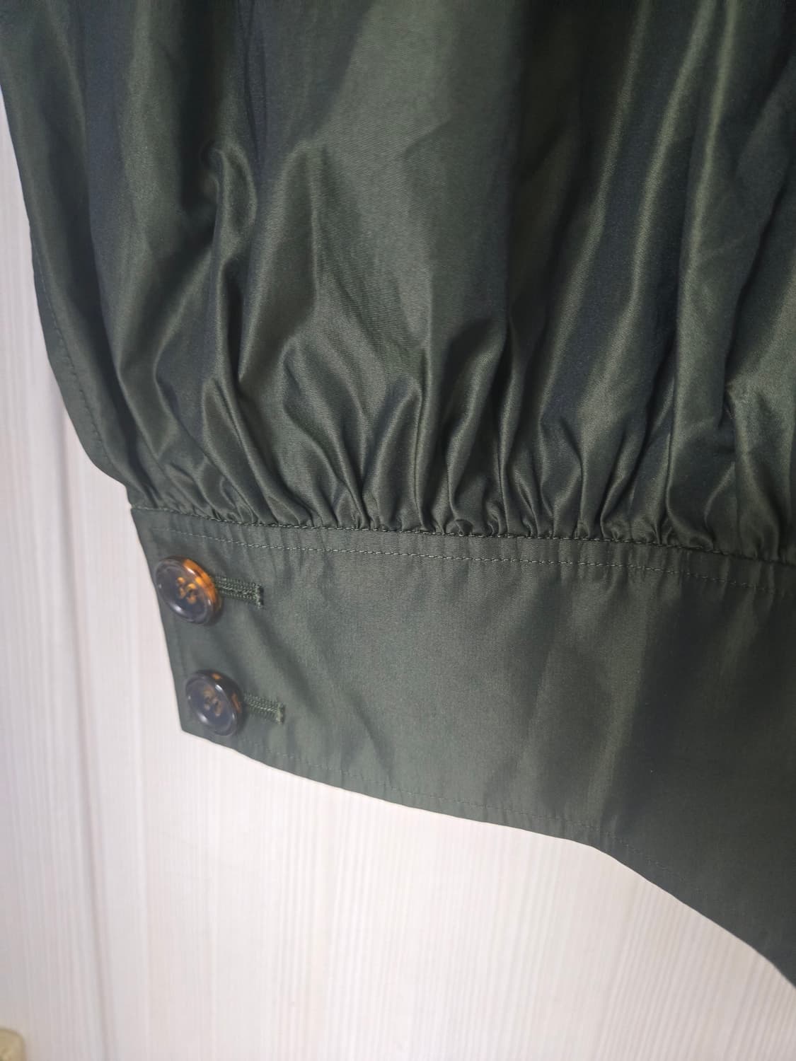 ENFOLD 엔폴드 벌룬스커트 다크카키 상품이미지5