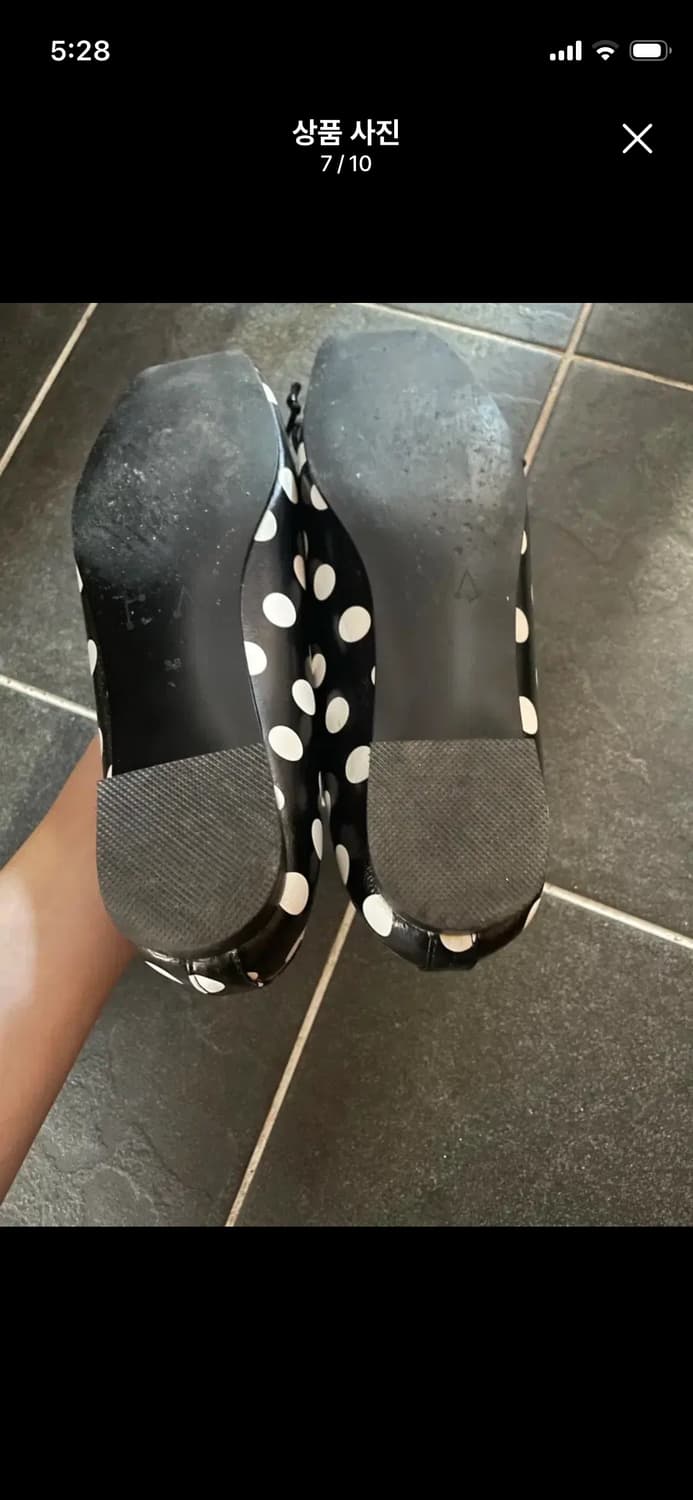 플랫아파트먼트 도트 플랫슈즈 상품이미지6