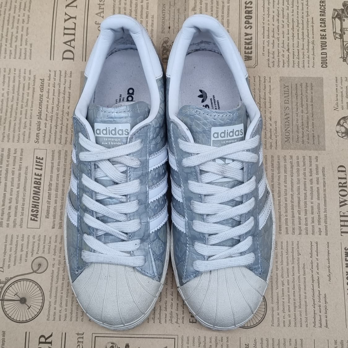 아디다스 슈퍼스타 80s 스니커즈 225 상품이미지2