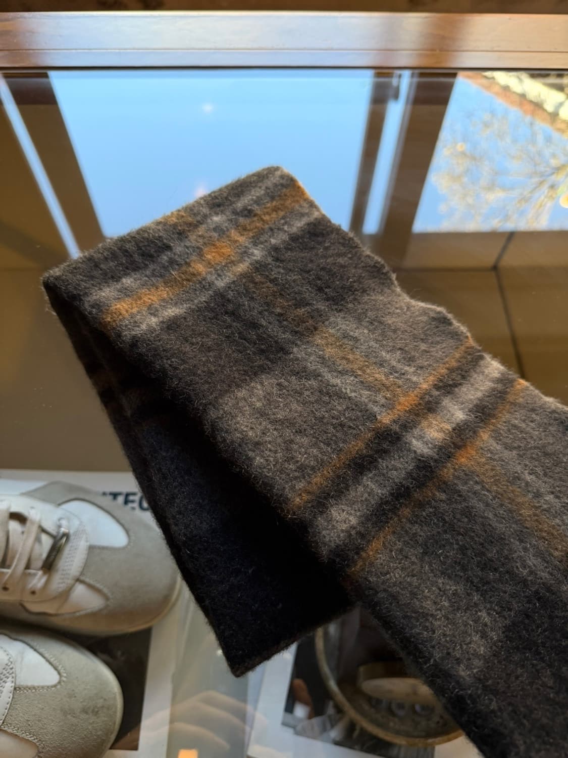 FRANGI 스코티쉬 캐시미어 머플러 상품이미지4