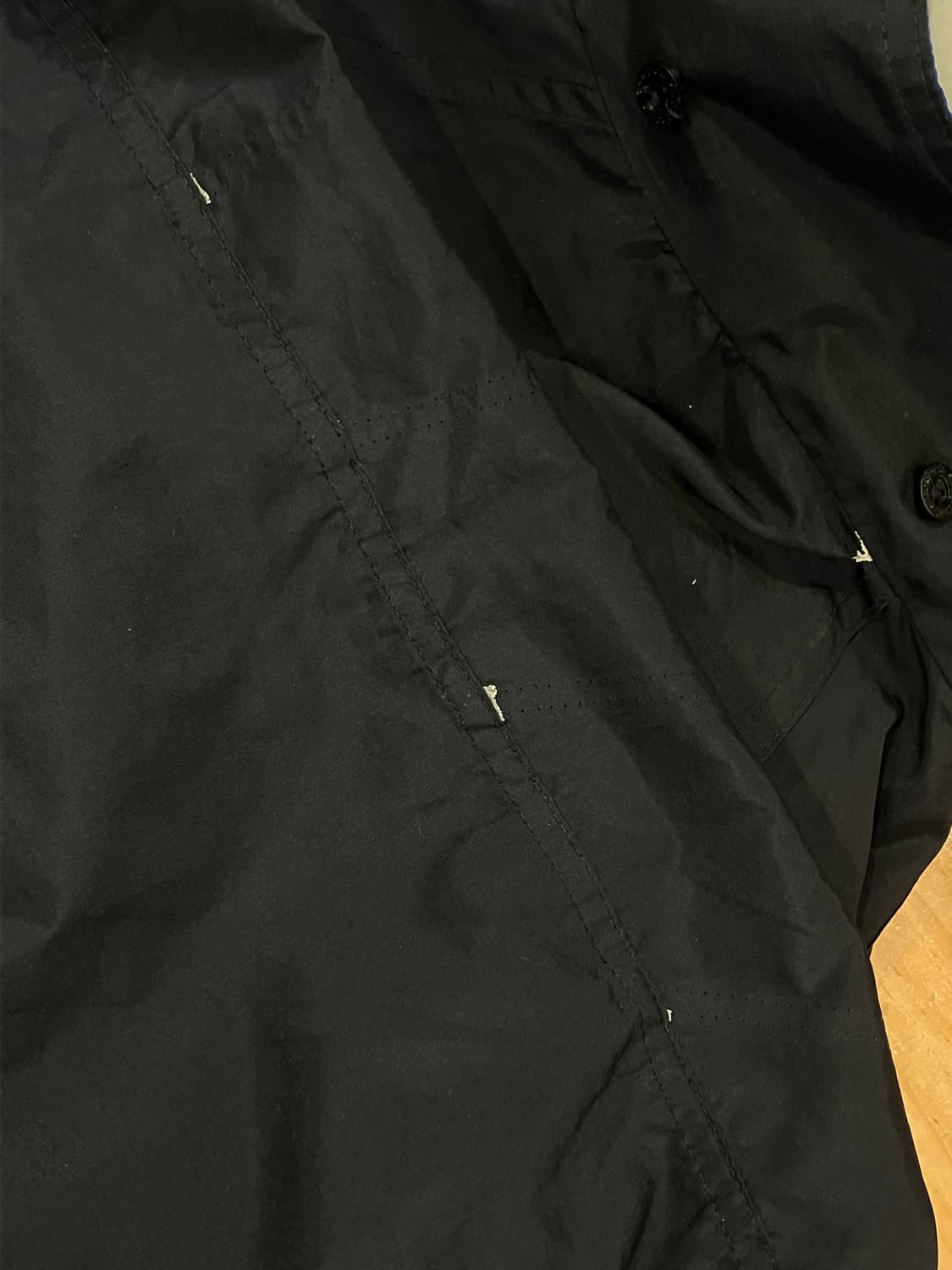 리복 바람막이 점퍼 블랙 105 #csz2499 상품이미지9