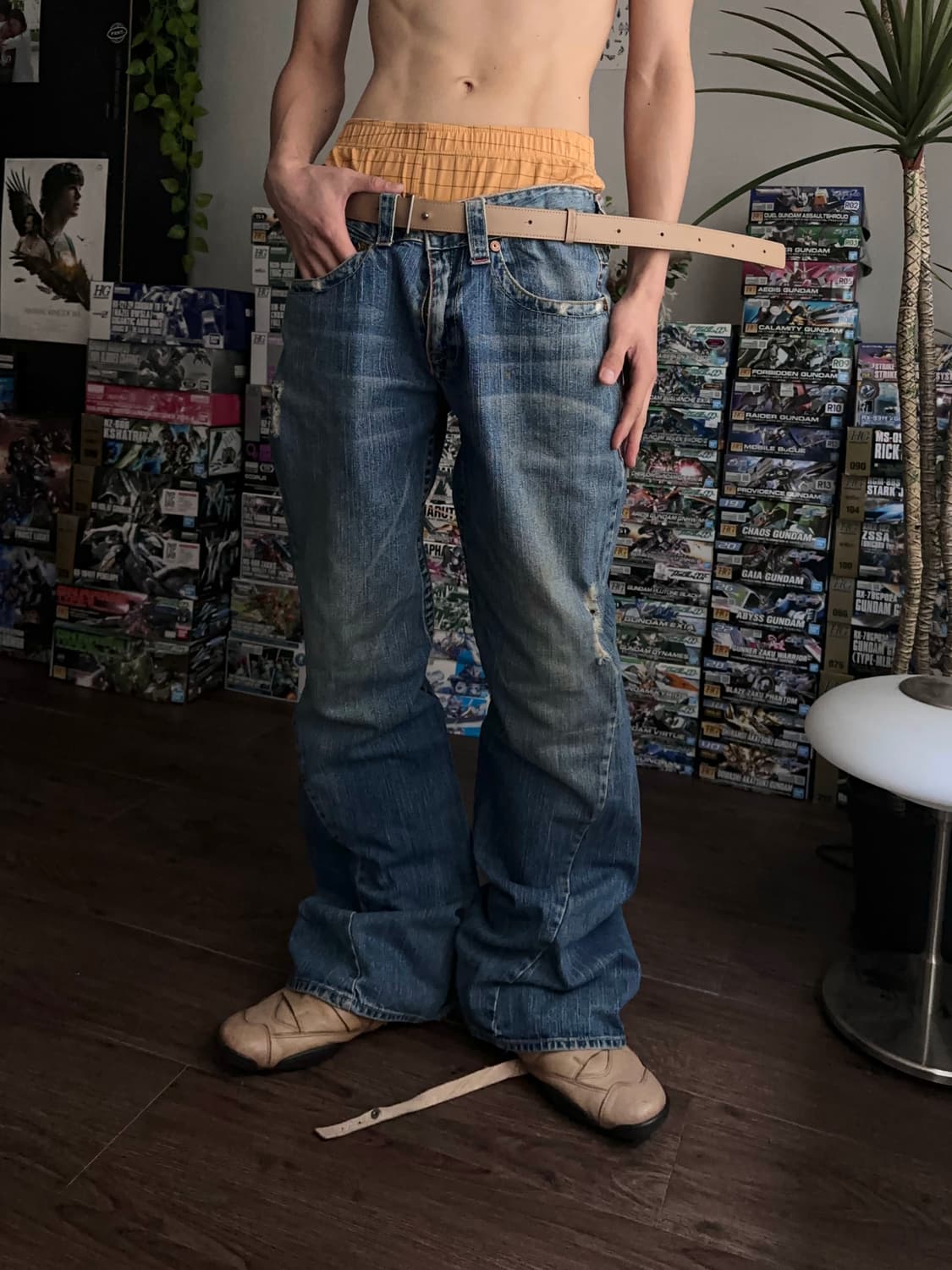 True Religion Jpey 대미지 부츠컷 진 상품이미지4