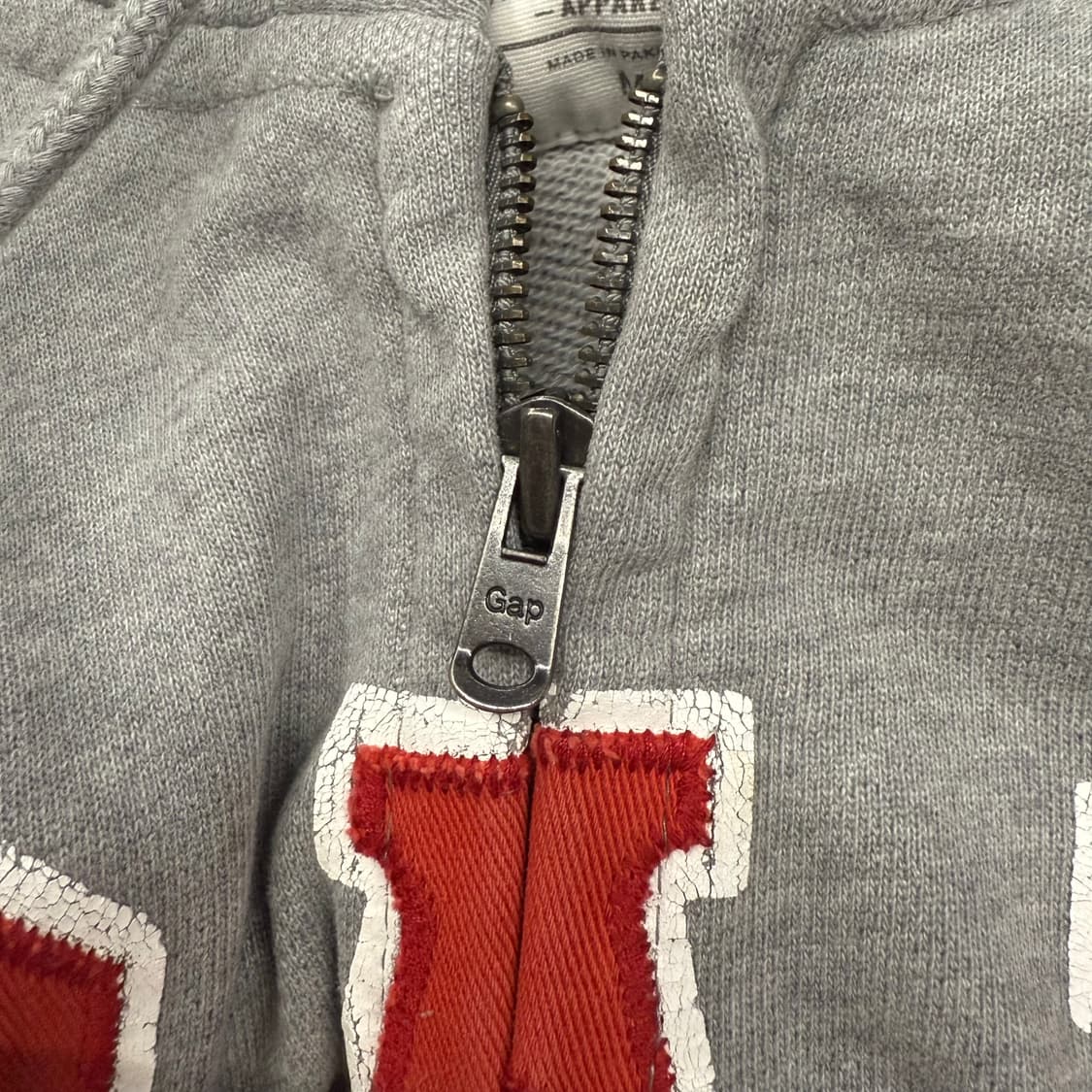 갭 레드 그레이 후드집업  상품이미지8