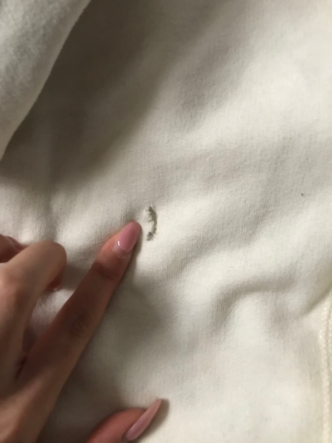 아베크롬비 아이보리 슬림핏 후드집업 상품이미지9