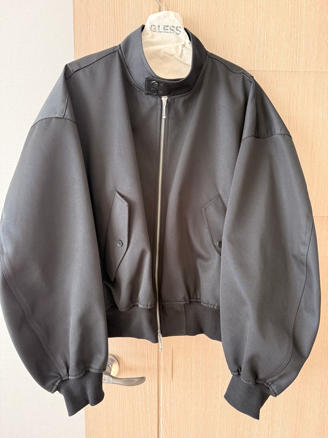 글레스 헤링턴 자켓 블랙 상품이미지1