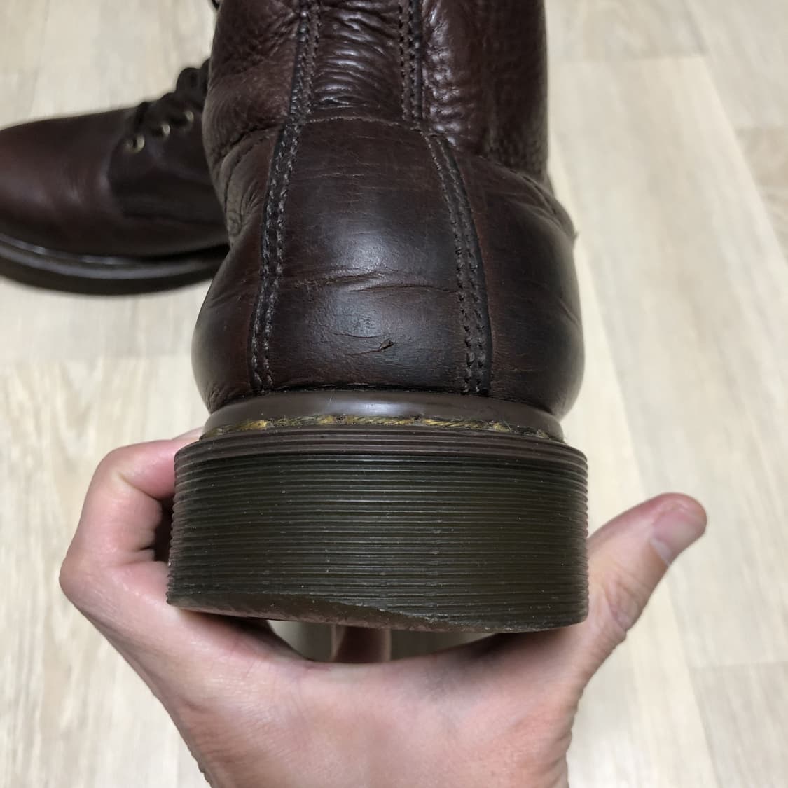 (280) 닥터마틴 Dr.martens 1460 8홀 부츠 브라운 레더 상품이미지2