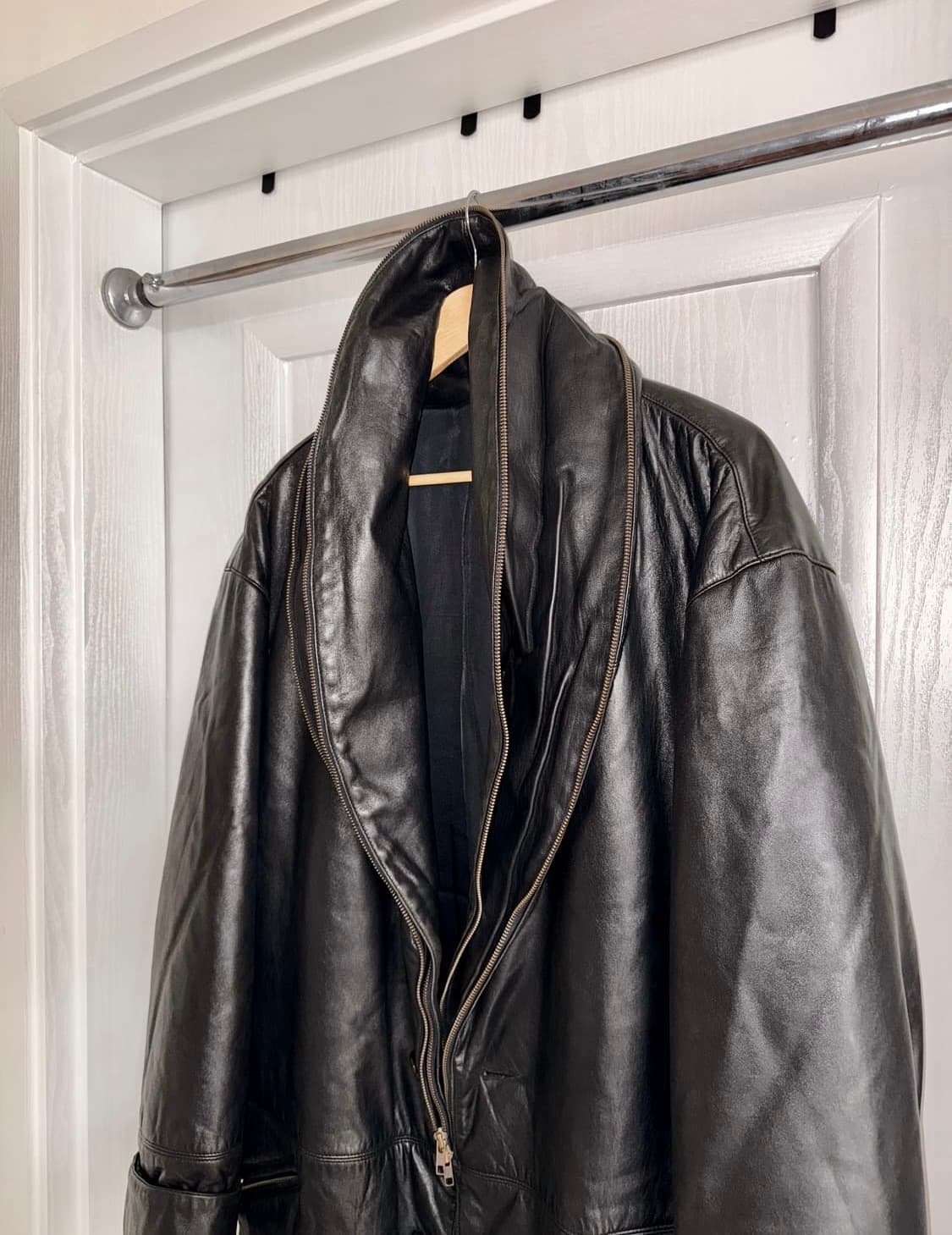 91AW Convertible Leather jacket 상품이미지3