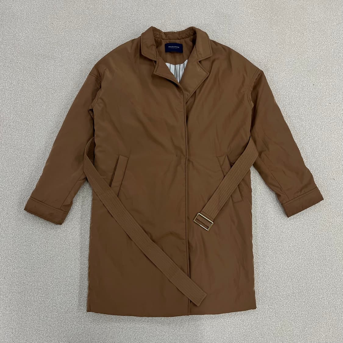 55 모조에스핀 벨티드 패딩 코트 0213M 상품이미지1