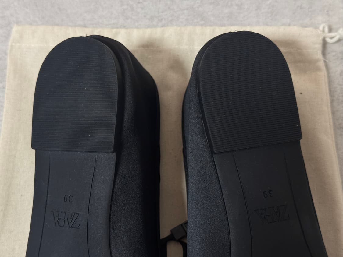 자라 새틴 발레리나 슈즈 3505/710/800 상품이미지4