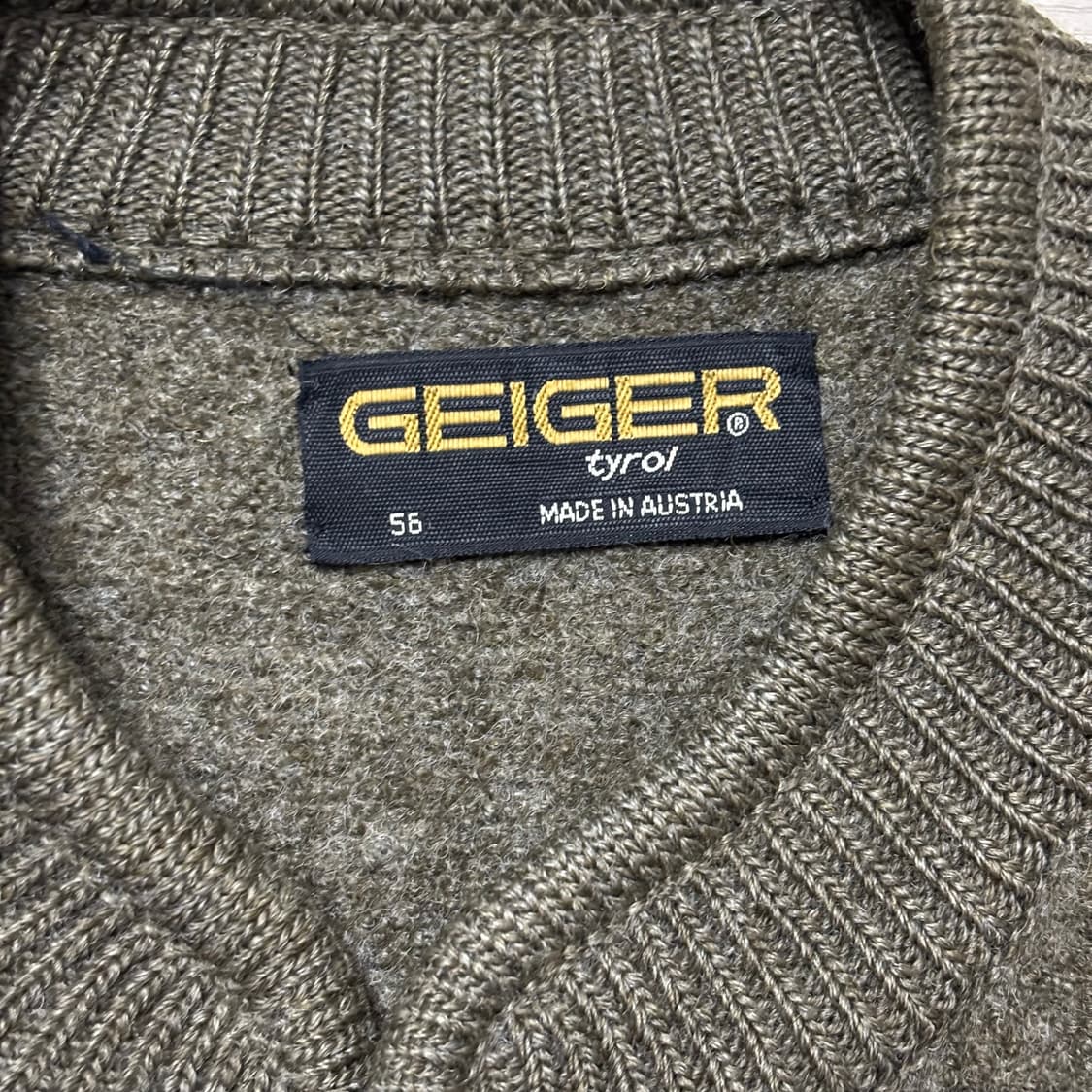 Geiger boiled wool Jacket 오스트리아 보일드 울자켓 상품이미지7