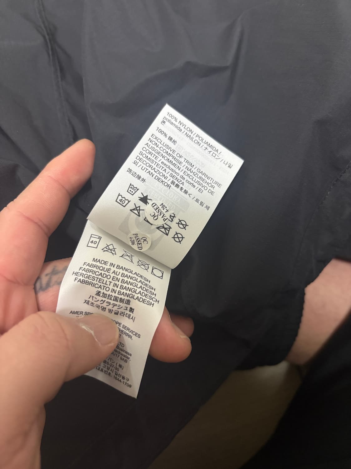 아크테릭스 스쿼트미시 후디블랙xl 새상품 상품이미지9