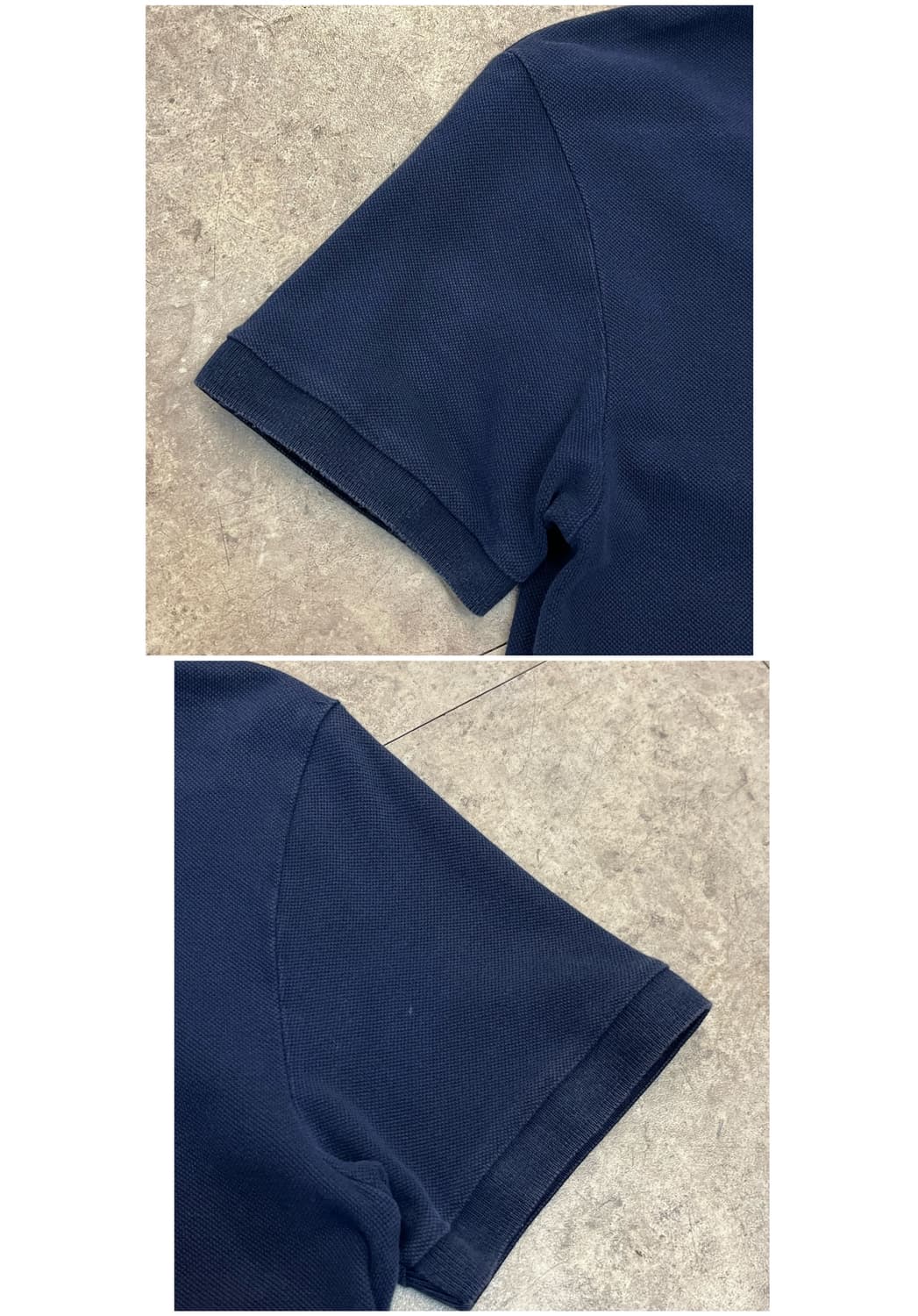 메종키츠네 반팔 카라티 네이비 XS #csz3353 상품이미지6