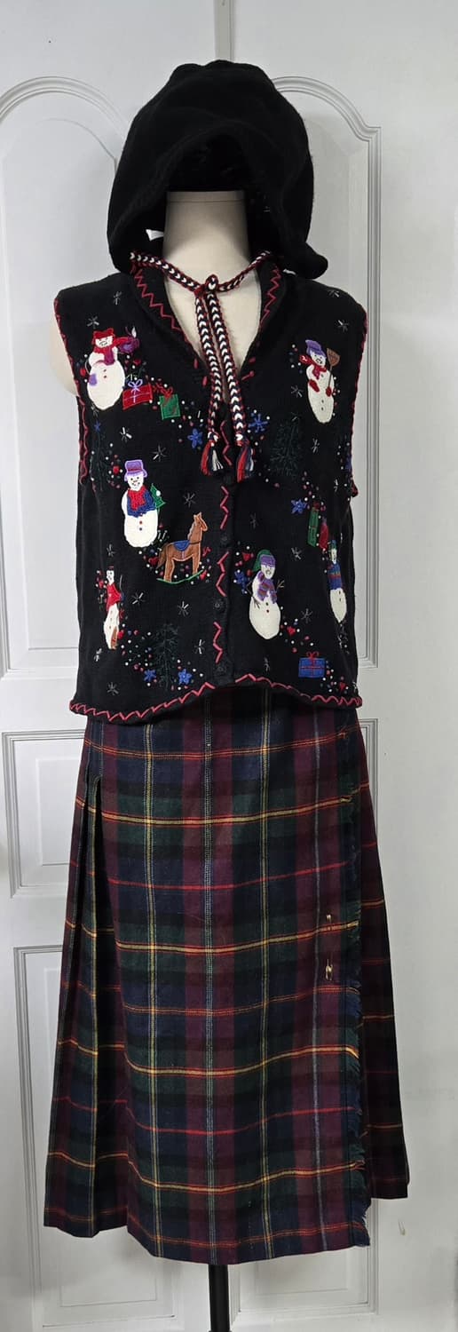 ERIKA 에리카 빈티지 크리스마스 베스트 상품이미지1