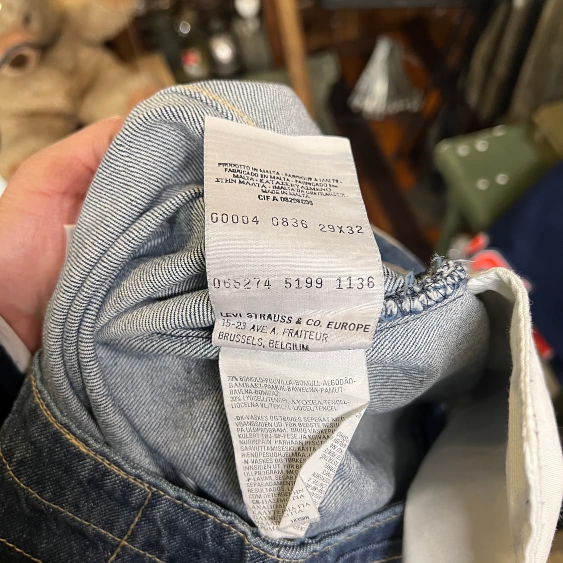 리바이스 엔지니어드진 90s 29x32 Size 상품이미지9
