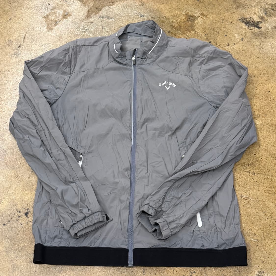 [정품/105] 캘러웨이 바람막이 점퍼 그레이 b17 상품이미지2