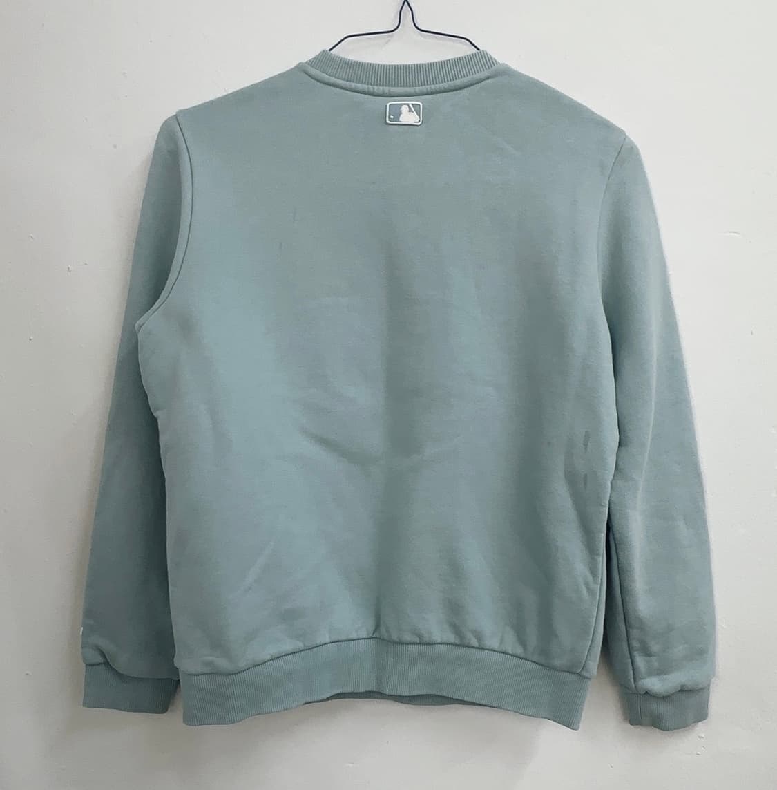 MLB 배트바크 캐릭터 콜라보 기모 민트 자수 맨투맨 상품이미지6