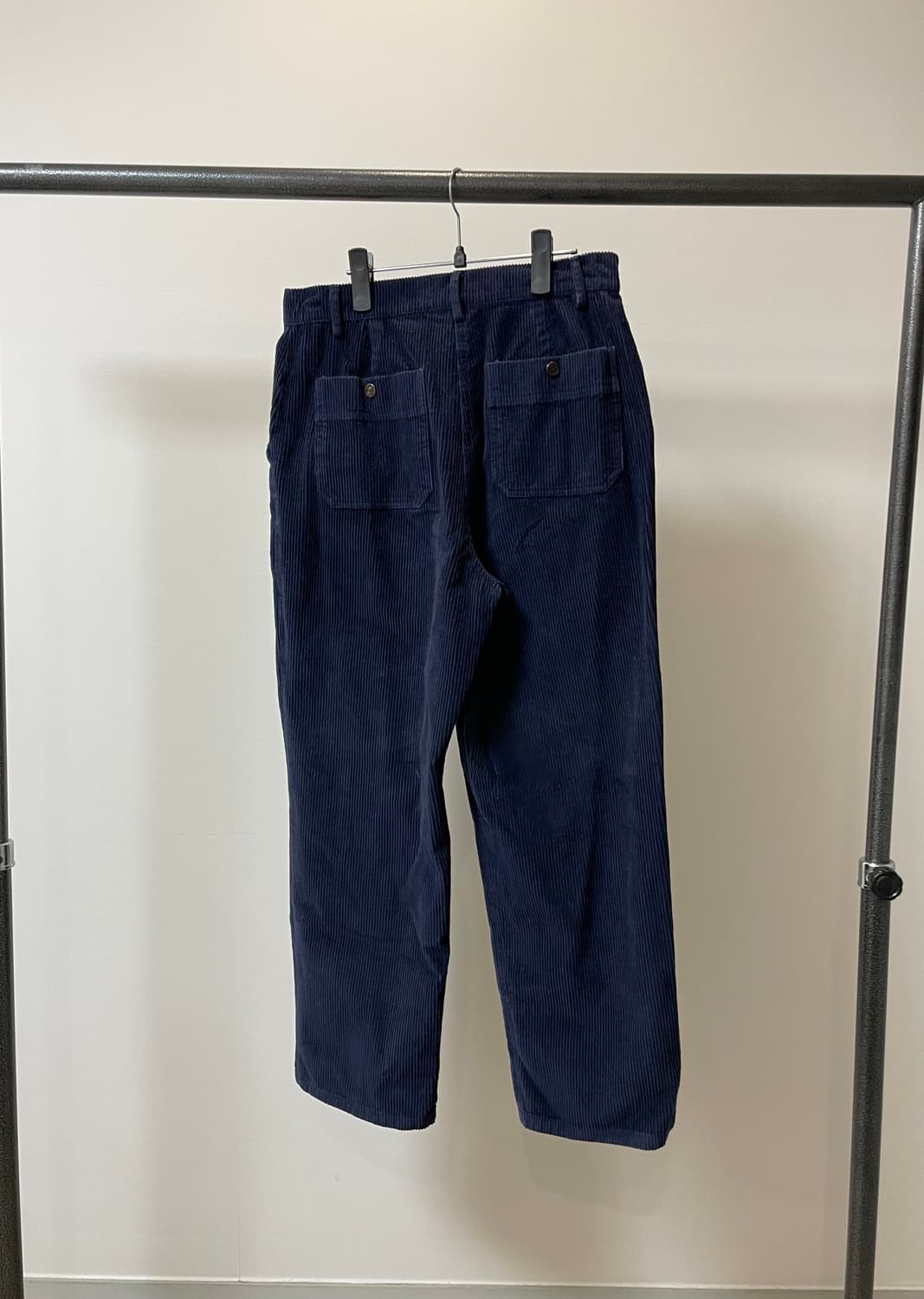 (3) moodal 문달 프렌치 네이비 코듀로이 팬츠 상품이미지3