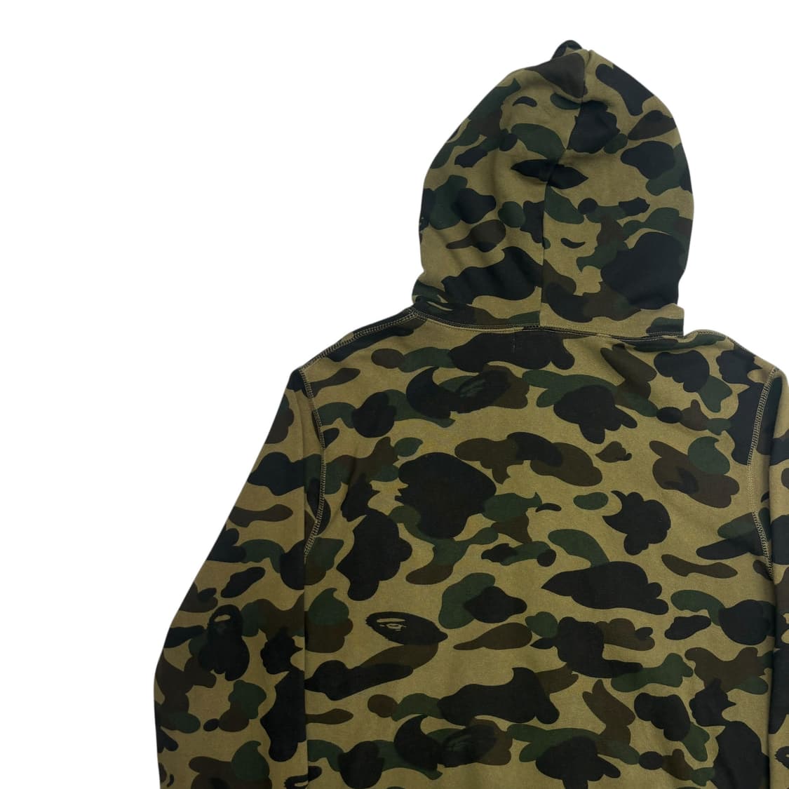 베이프 컬리지 카모 풀 오버 후드집업 XL 상품이미지5