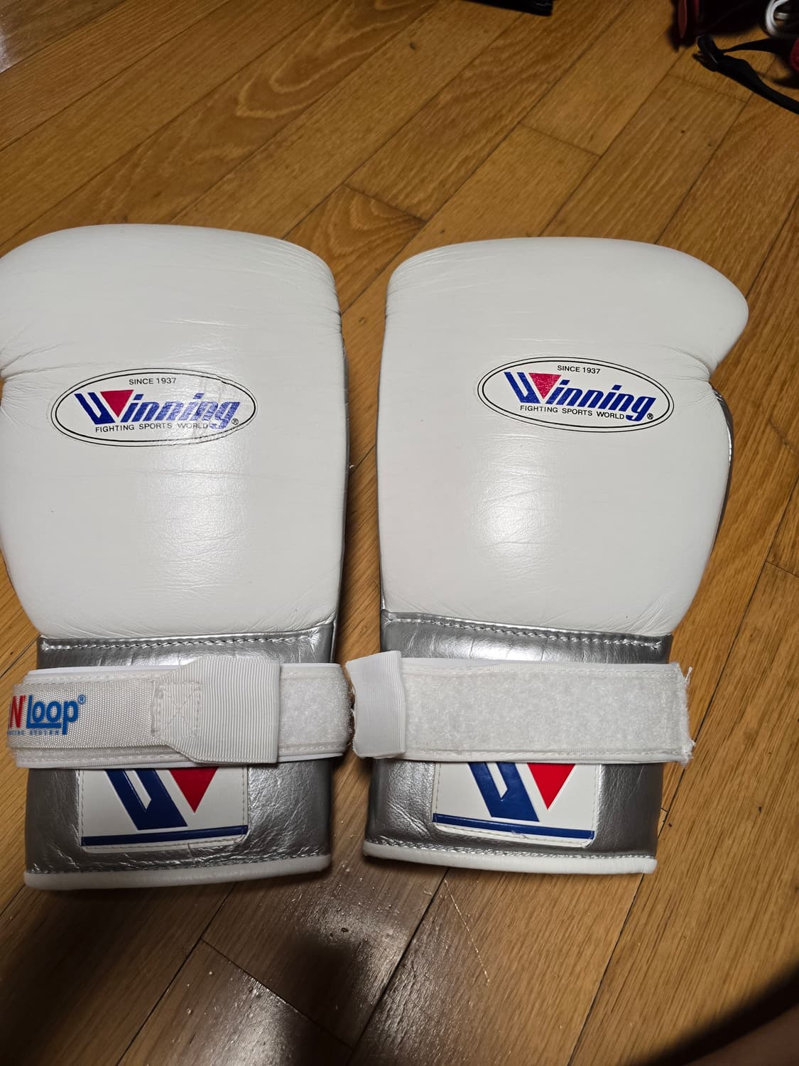 위닝 복싱 화이트실버,퍼플 16온스,화이트 14온스 세트판매 상품이미지7