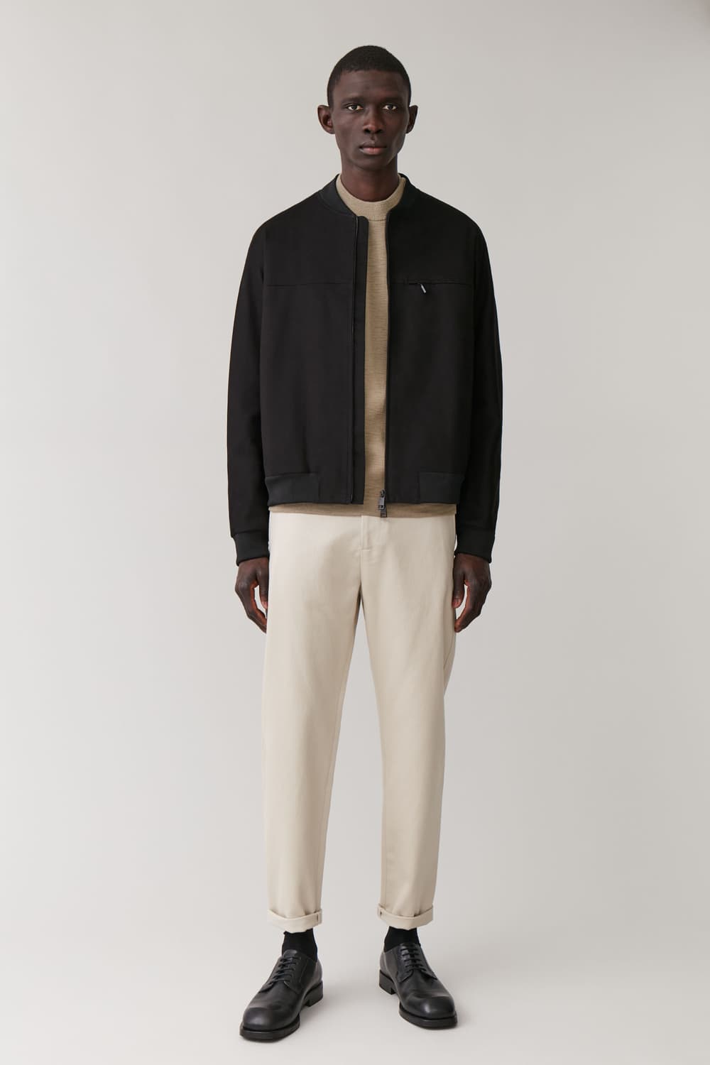 [코스] 몰스킨 봄버 재킷 상품이미지2