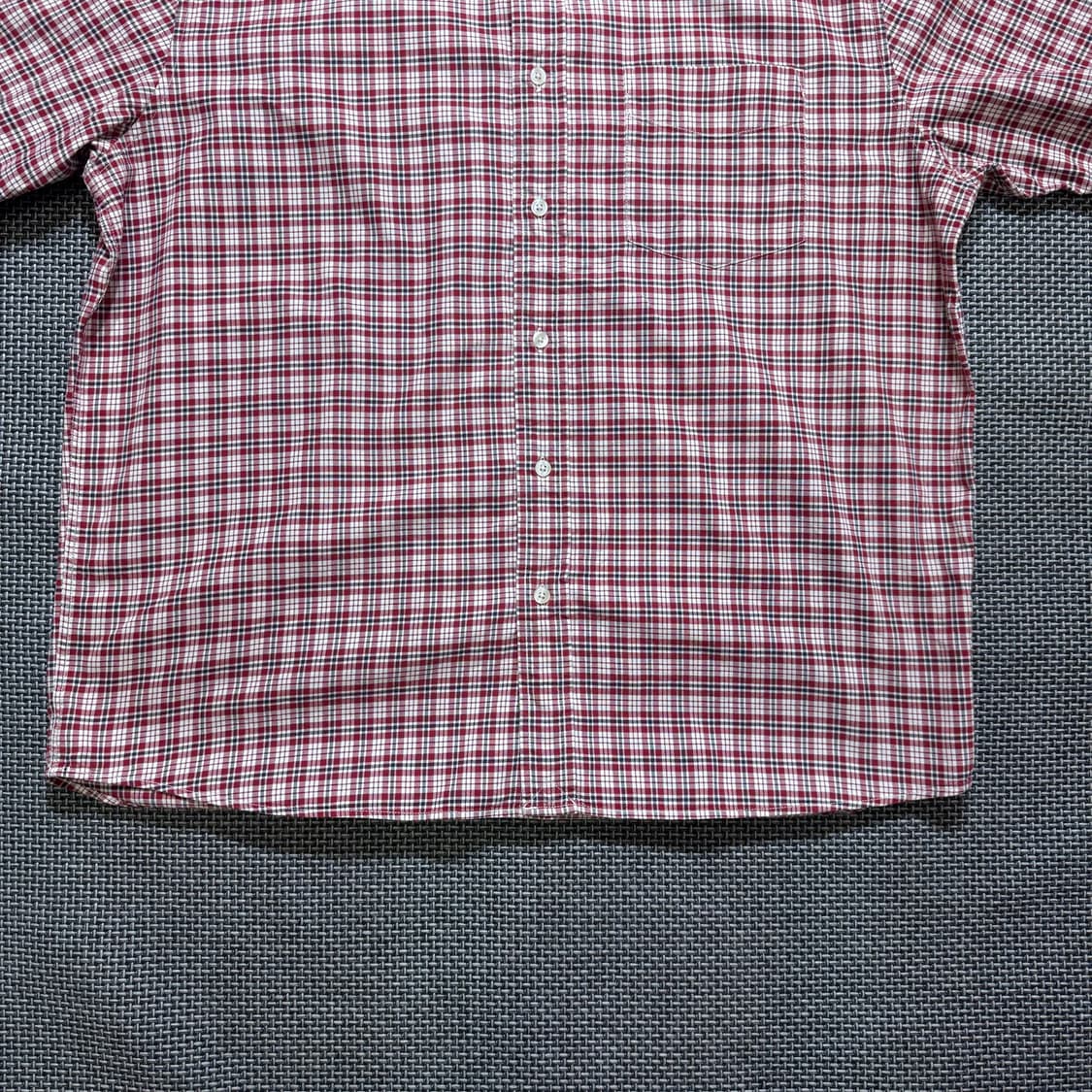 빈티지 에디바우어 체크 반팔 셔츠(kold_8453) 상품이미지4