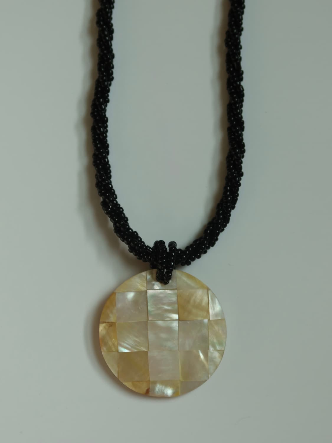 check mosaic necklace 상품이미지3