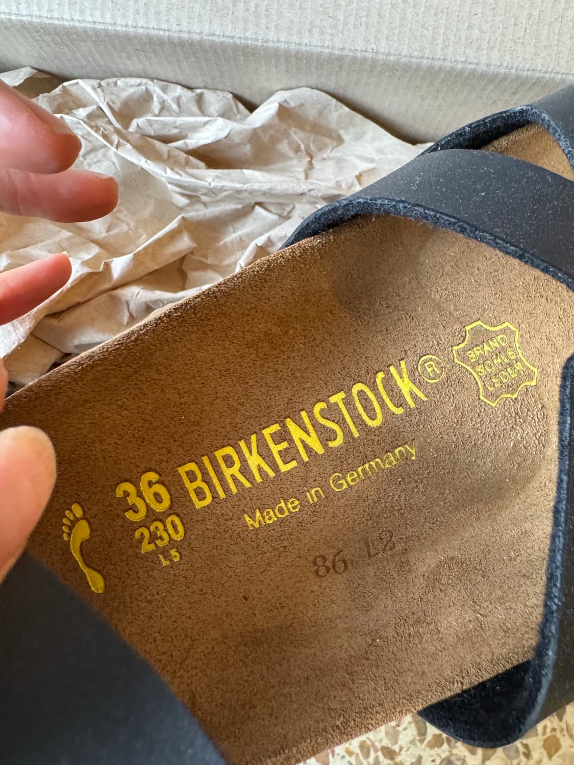 [새상품] 버켄스탁 리오 블랙 (230/36N) 상품이미지5