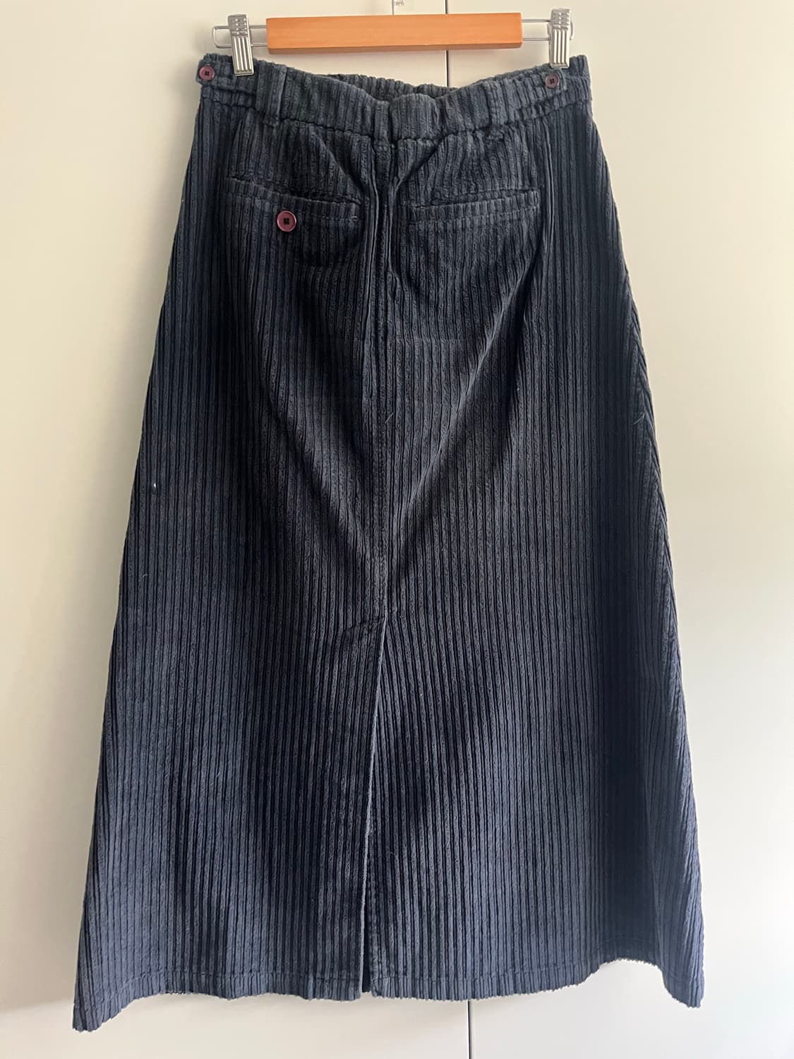 Neithers Corduroy Skirt navy 상품이미지2