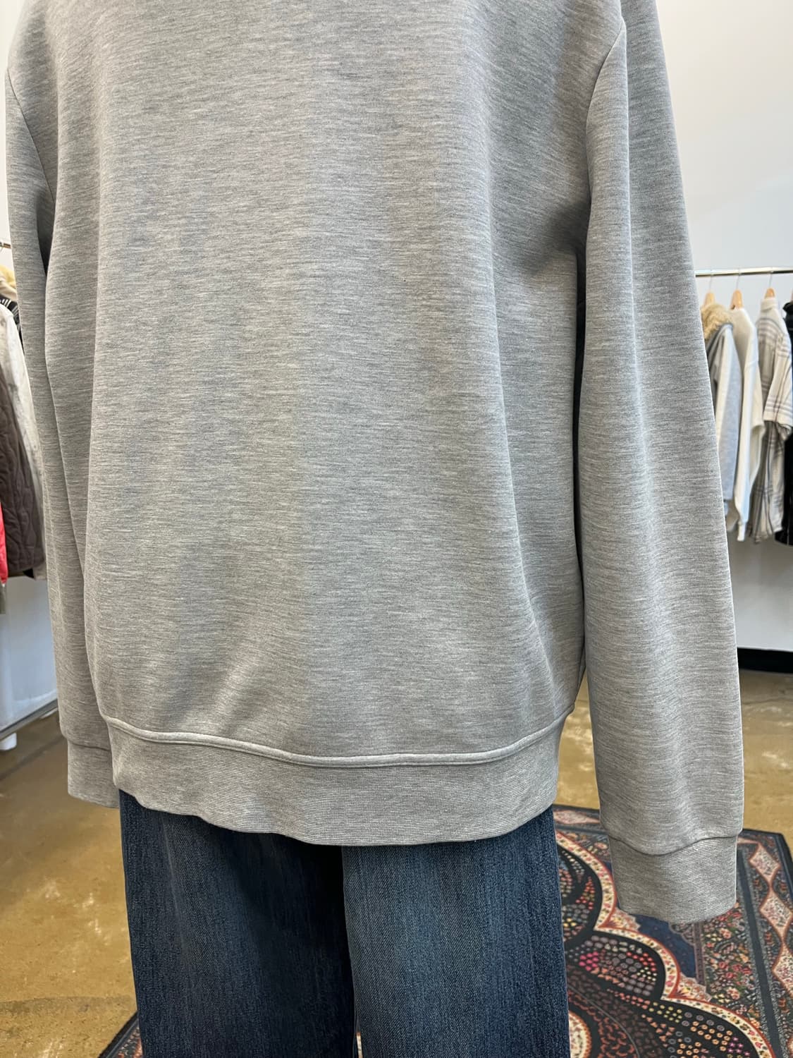 폴로 랄프 로렌 포니 로고 후드티 그레이 상품이미지7