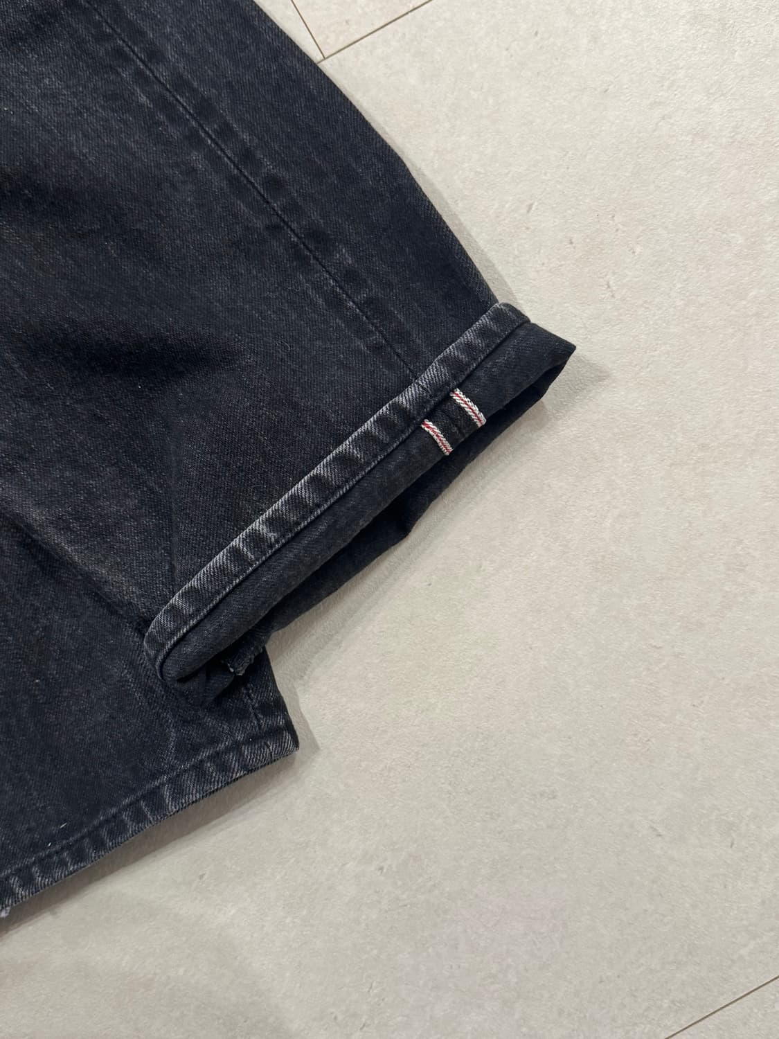 재팬블루 Japan Blue circle J416 블랙 셀비지 32 상품이미지6