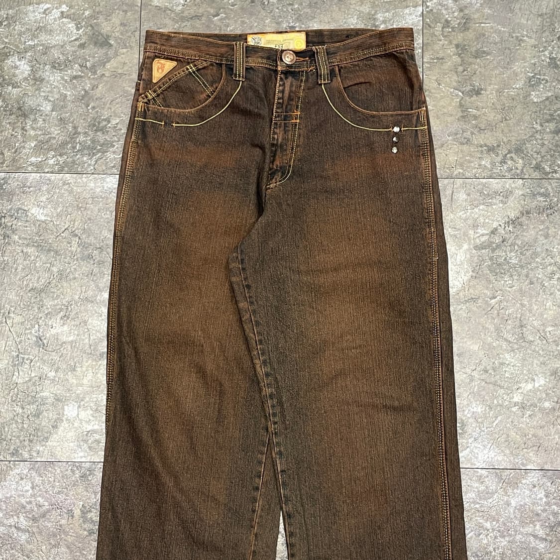 BAREFOX DENIM 자수 데님 팬츠 상품이미지4