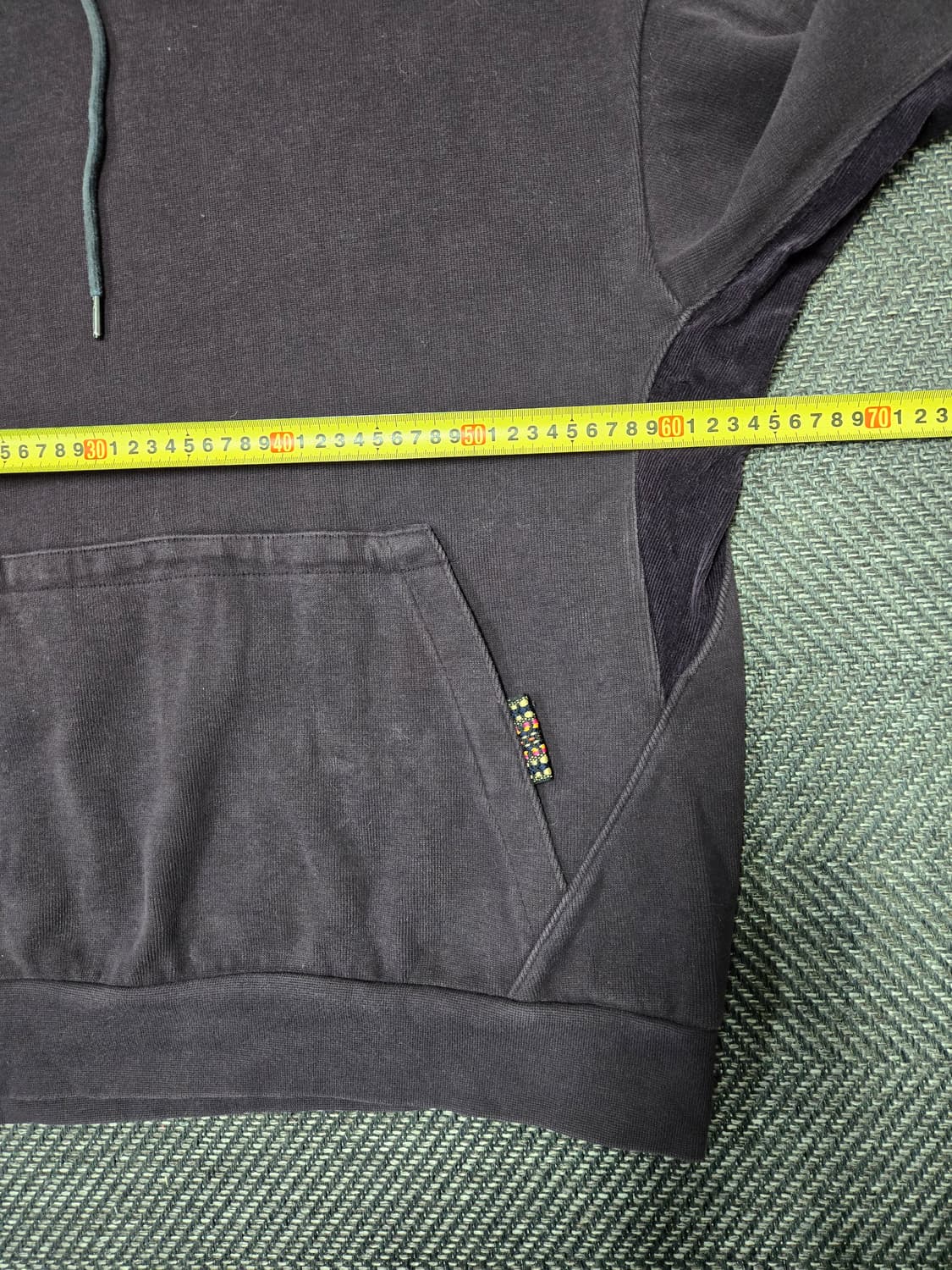 커스텀멜로우 스티치 포인트 후드티 상품이미지6